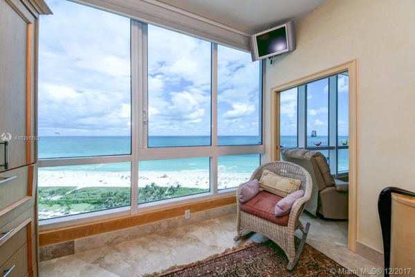 Fully furnished Summer Rental with 2 Bedrooms at Continuum South Beach (June until December 2019)